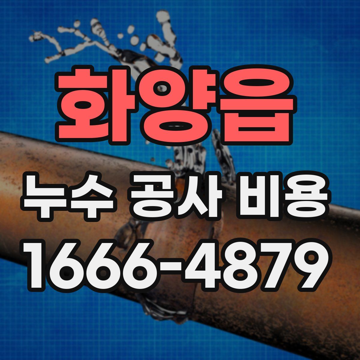 화양읍 누수 공사 비용