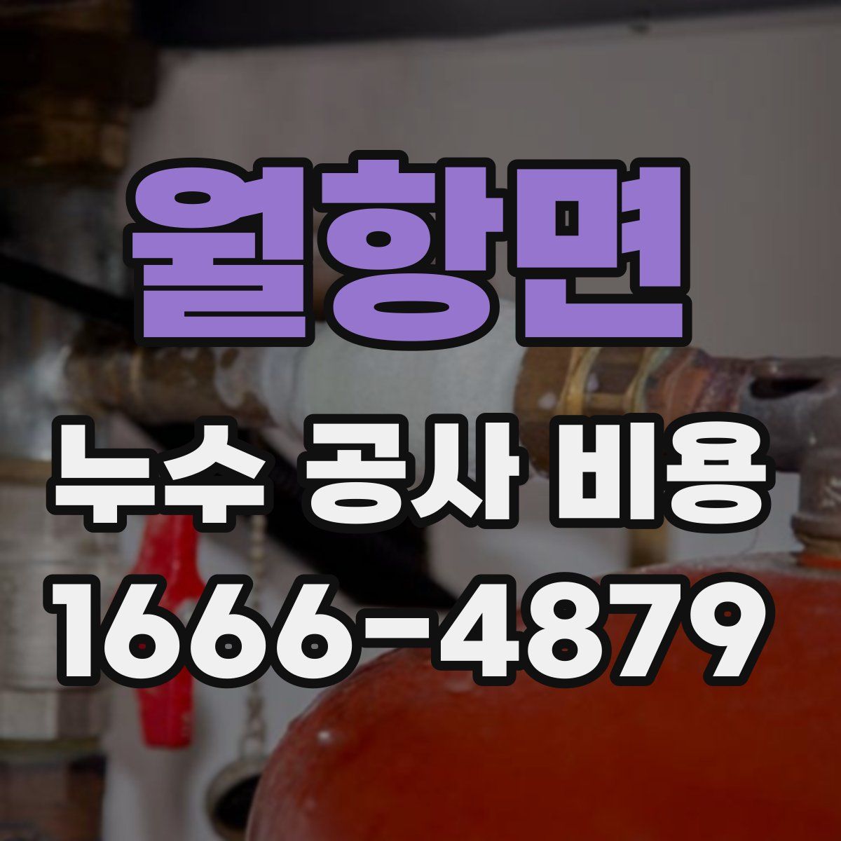 월항면 누수 공사 비용