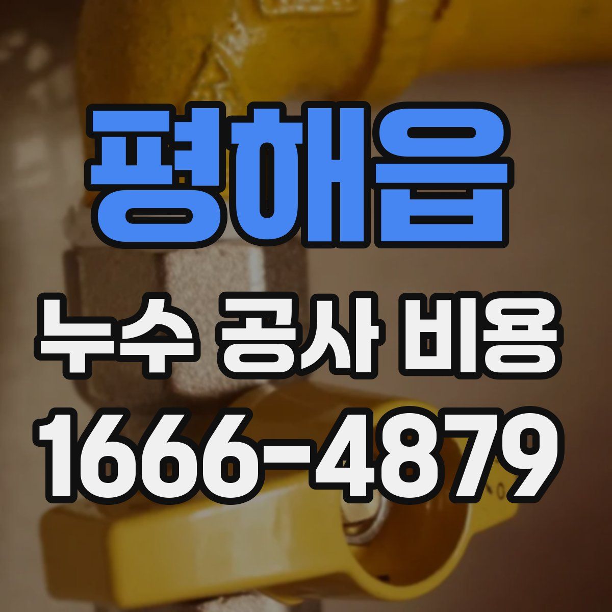 평해읍 누수 공사 비용