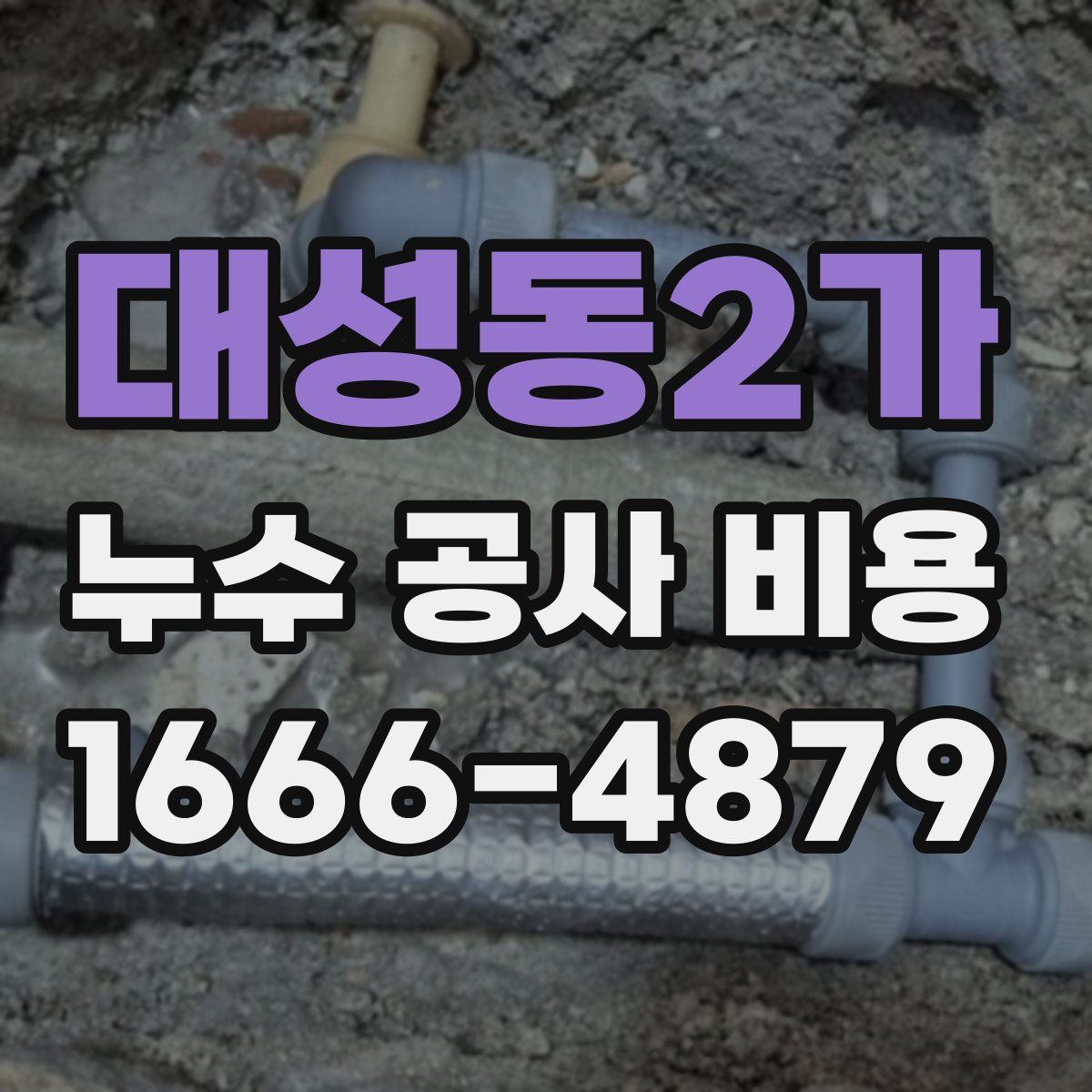 대성동2가 누수 공사 비용