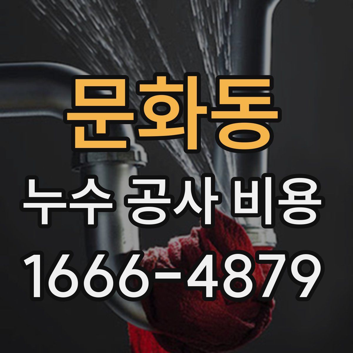문화동 누수 공사 비용