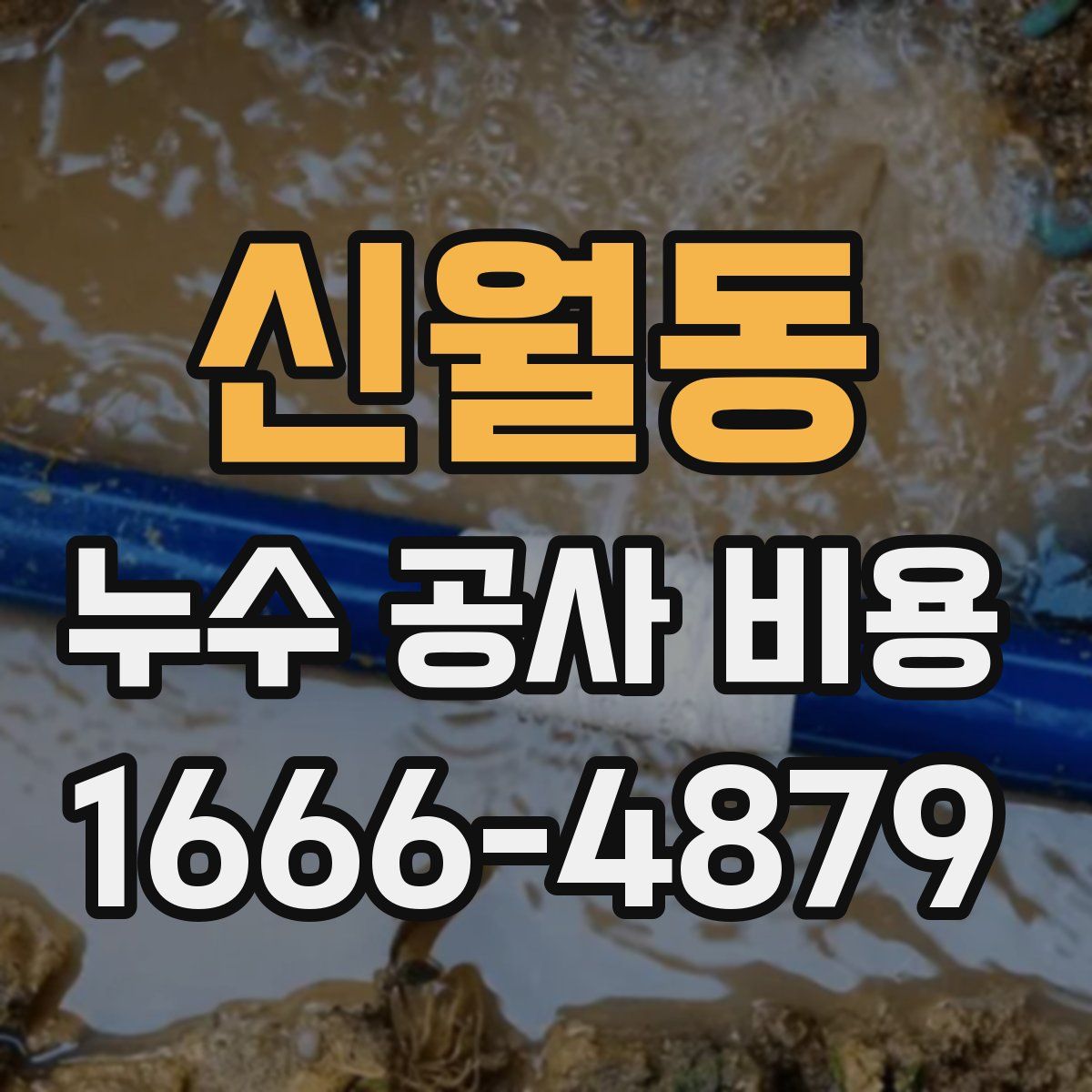신월동 누수 공사 비용