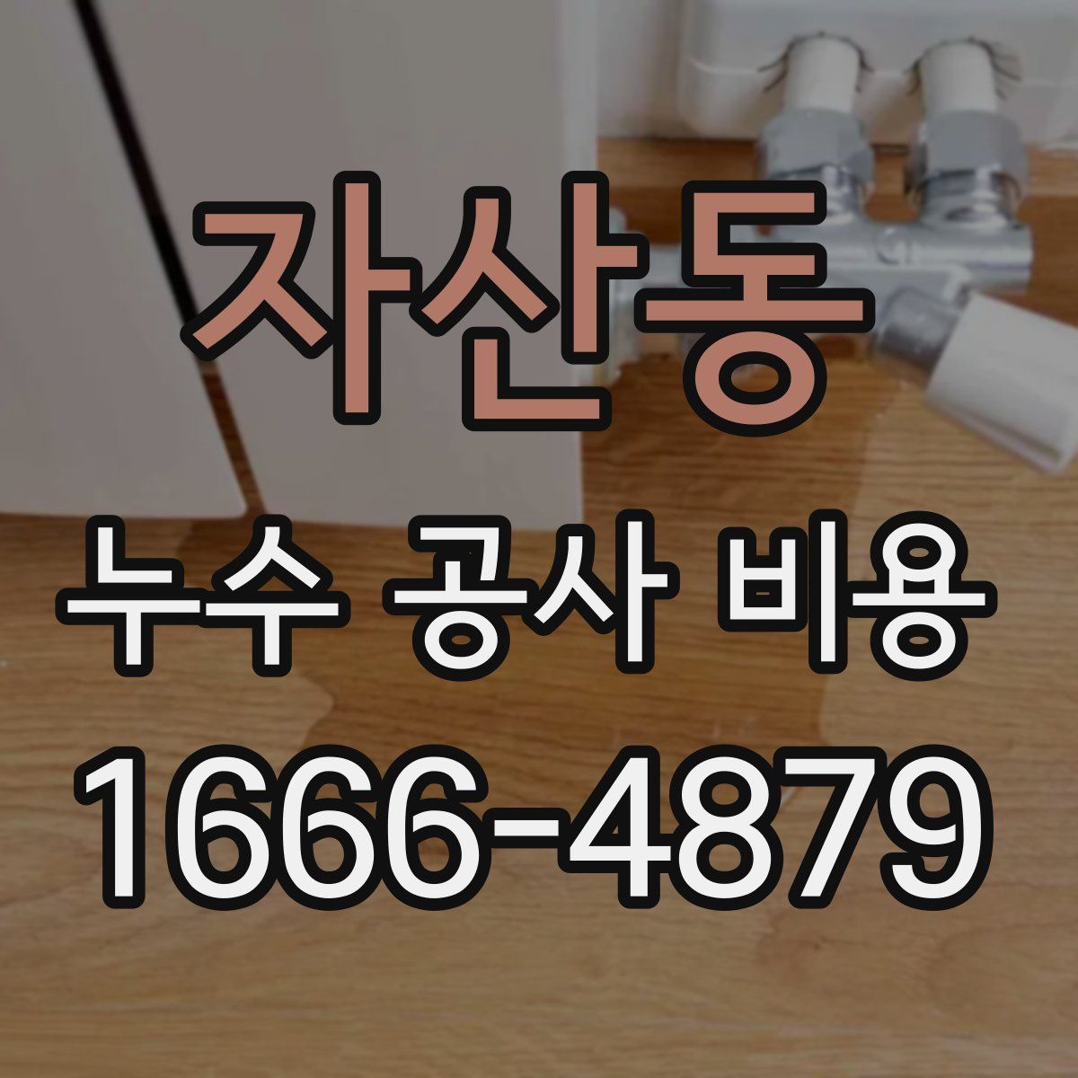 자산동 누수 공사 비용