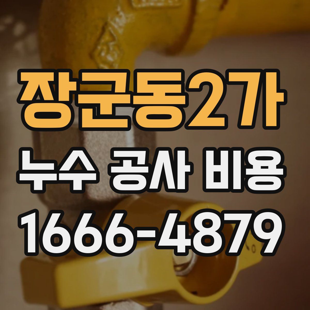 장군동2가 누수 공사 비용