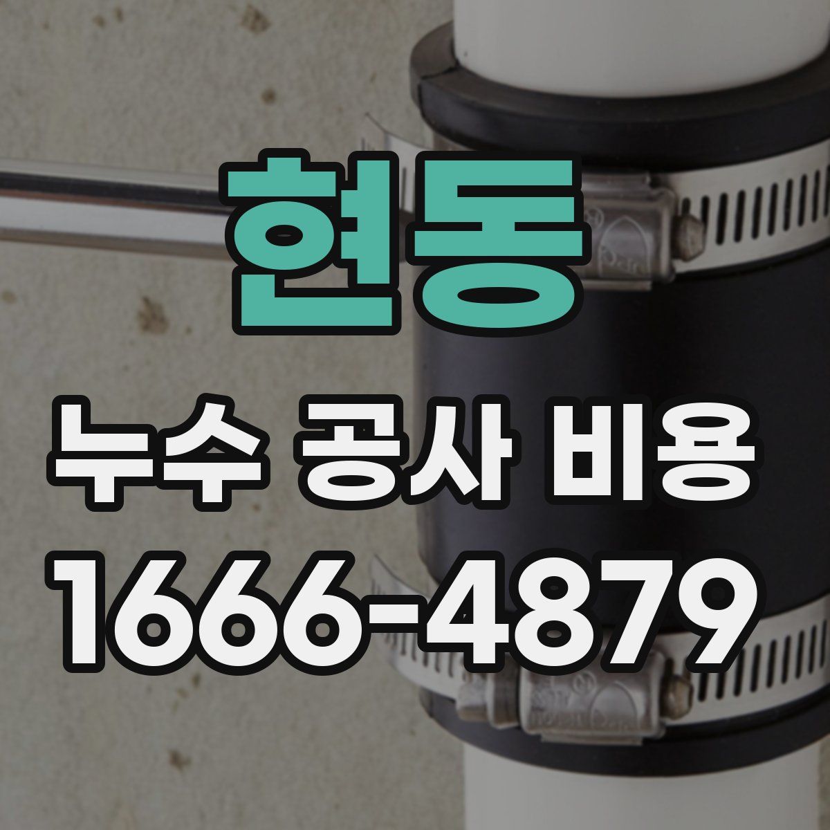 현동 누수 공사 비용