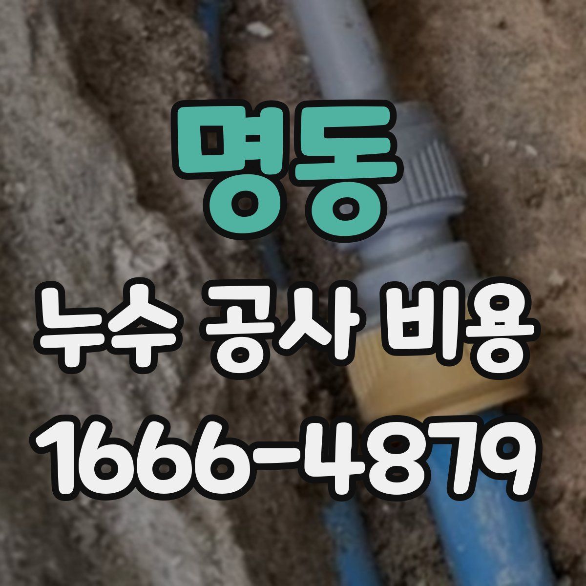 명동 누수 공사 비용