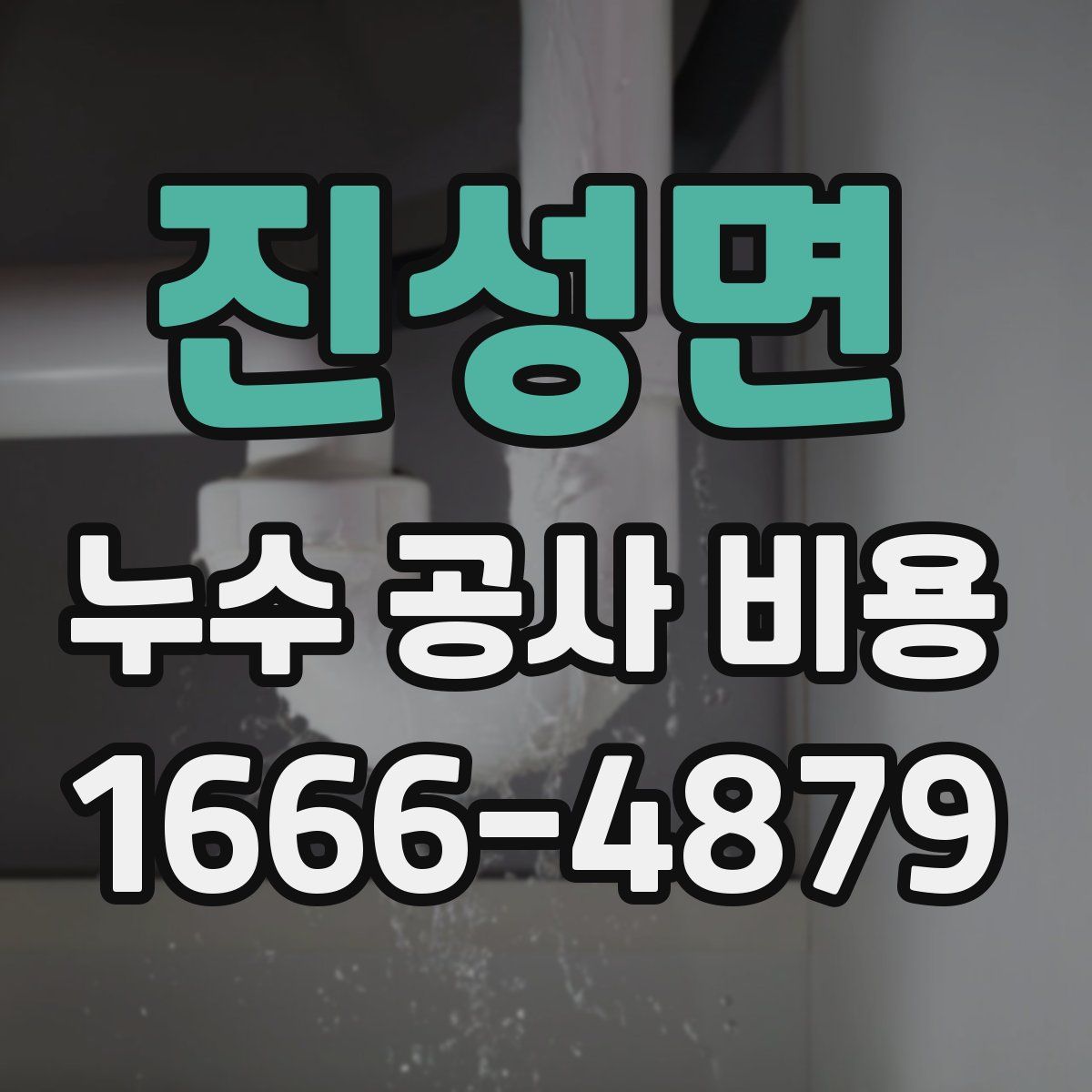 진성면 누수 공사 비용