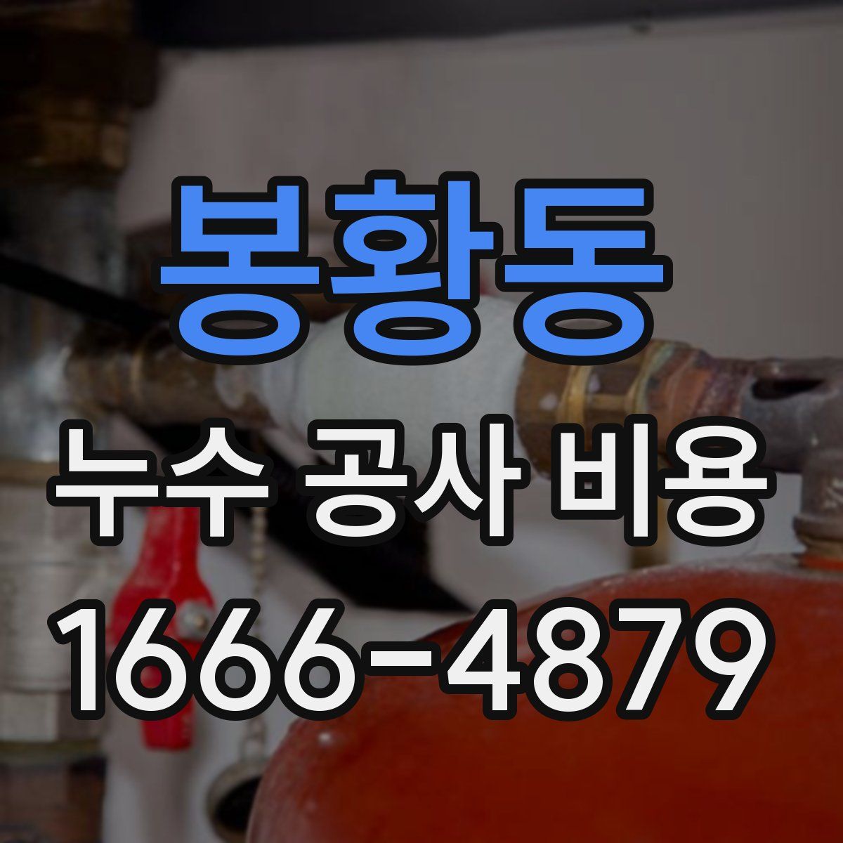 봉황동 누수 공사 비용