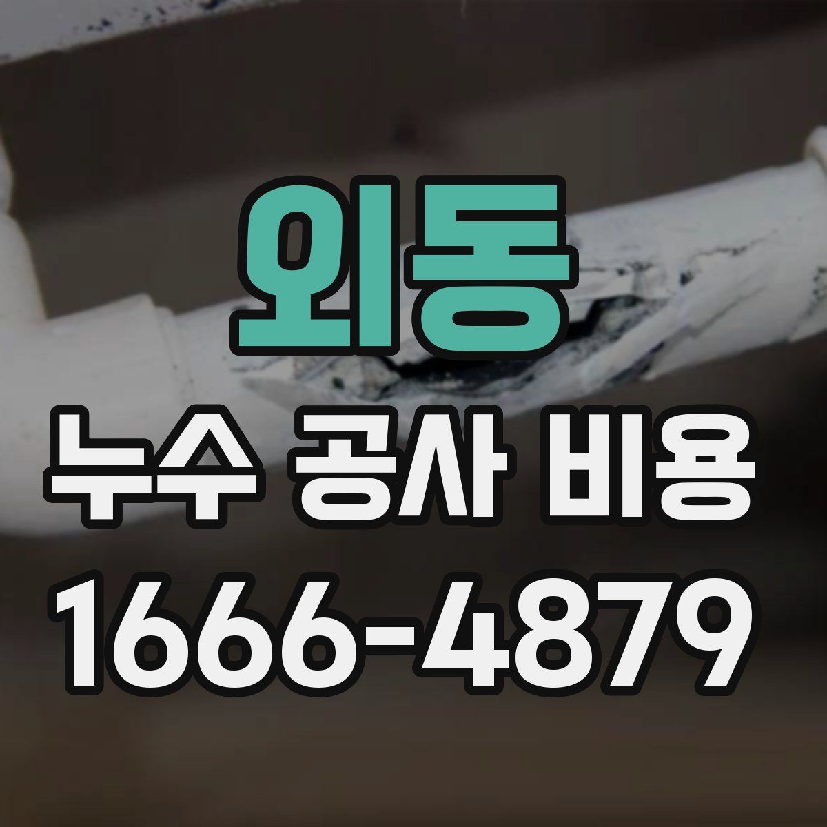 외동 누수 공사 비용