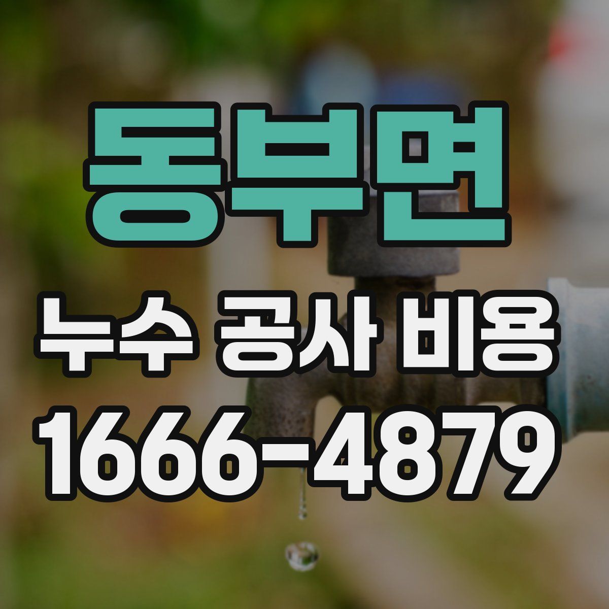 동부면 누수 공사 비용