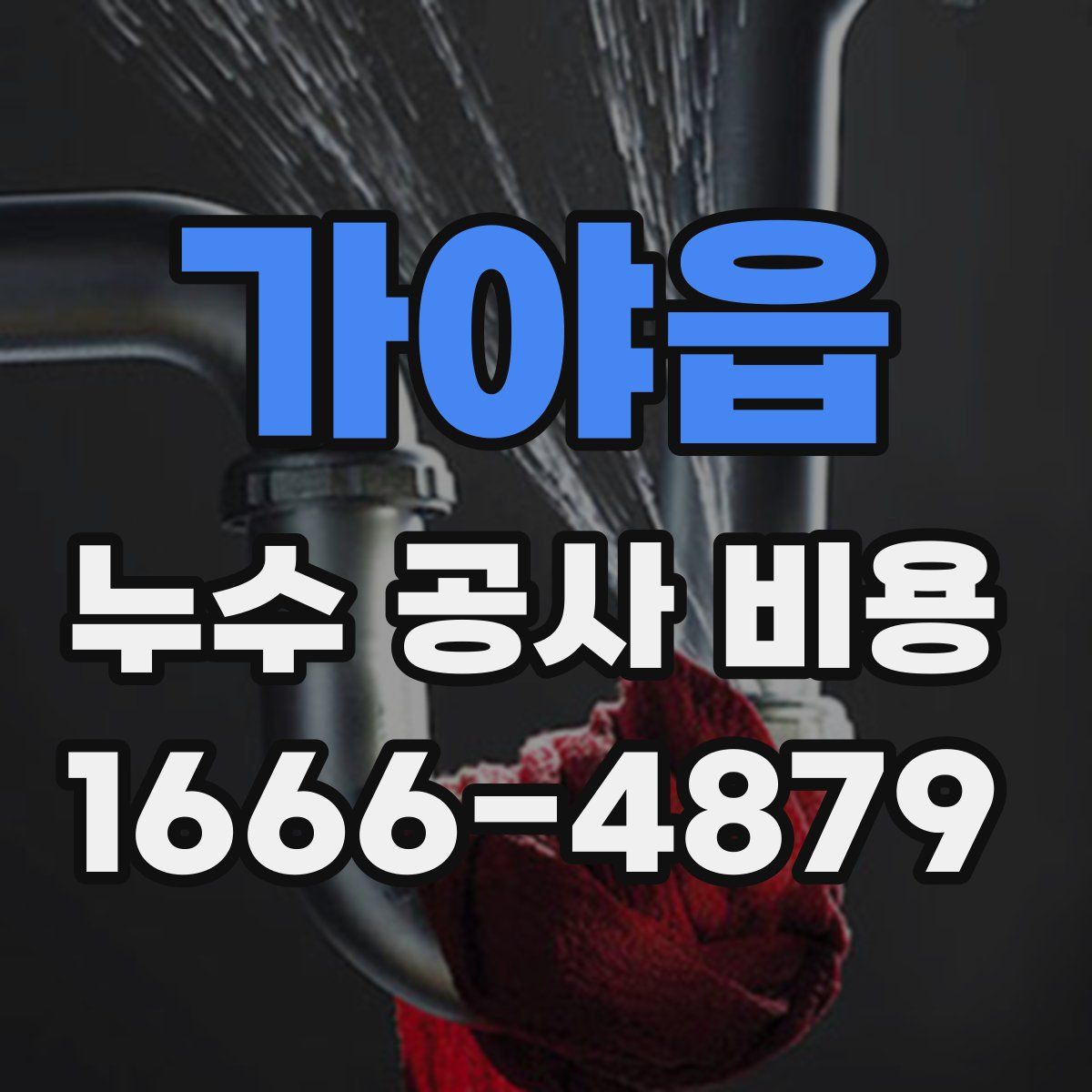 가야읍 누수 공사 비용
