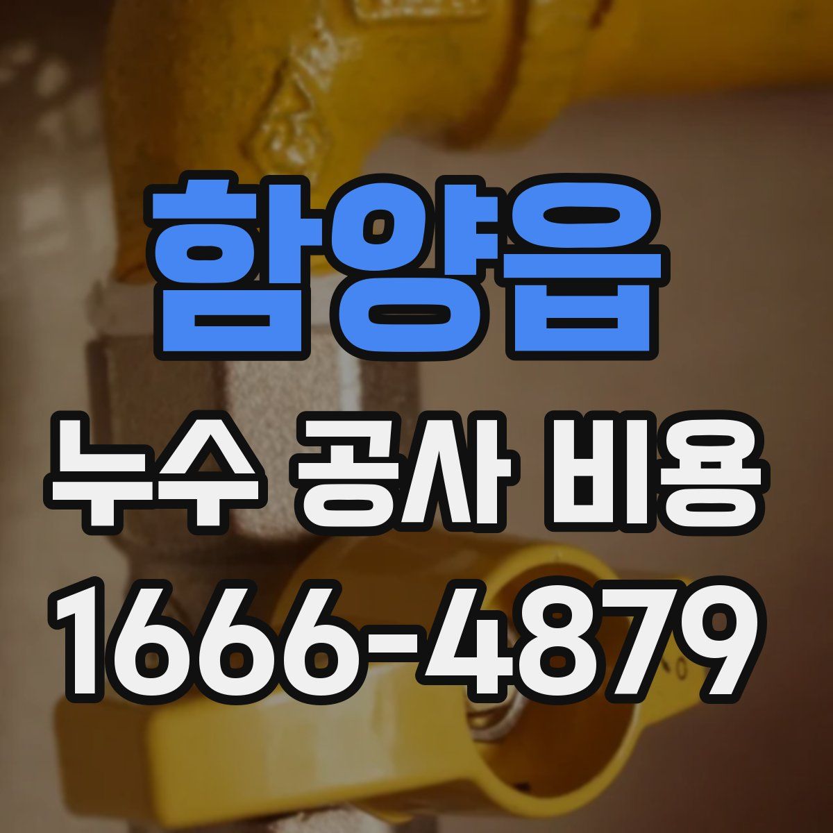 함양읍 누수 공사 비용