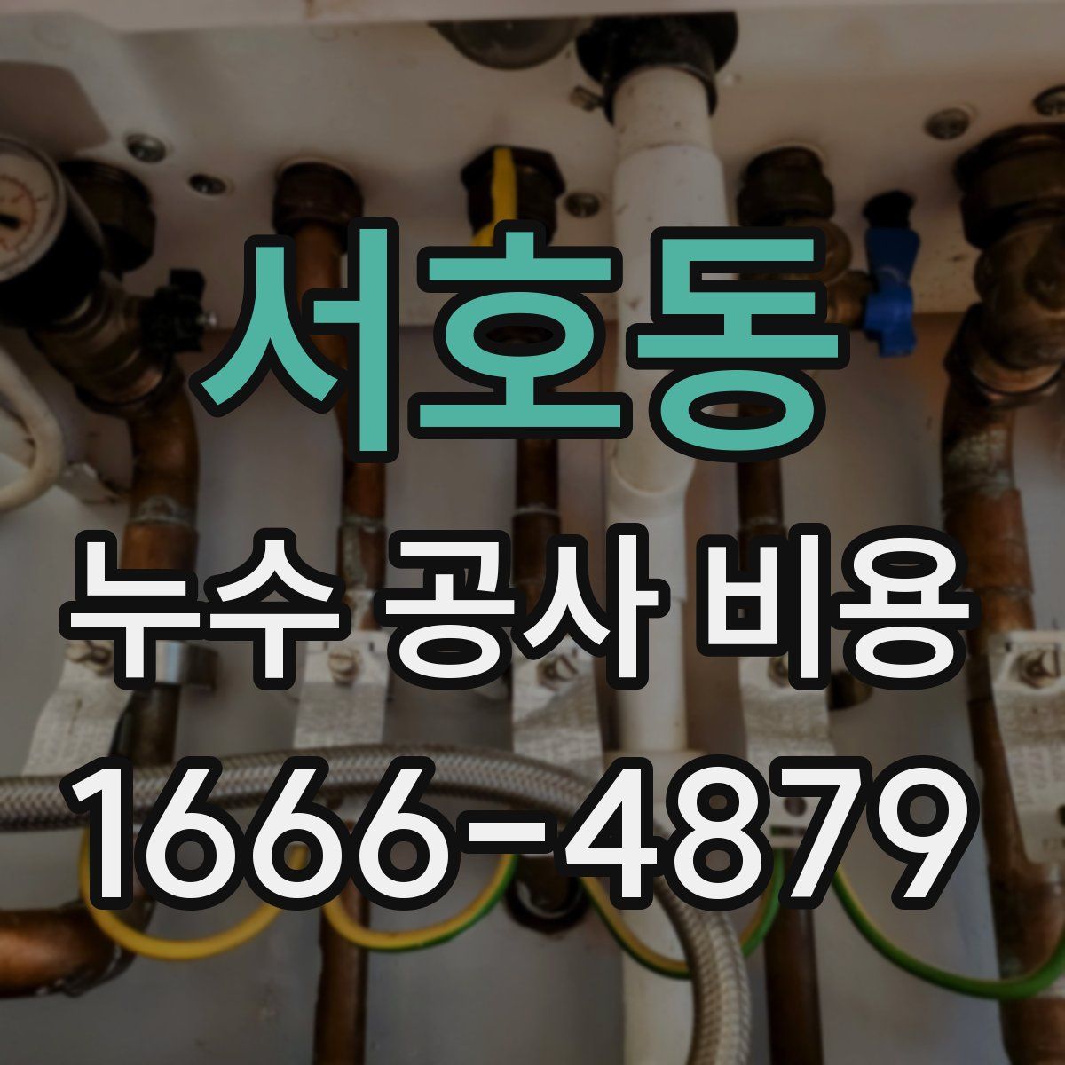 서호동 누수 공사 비용