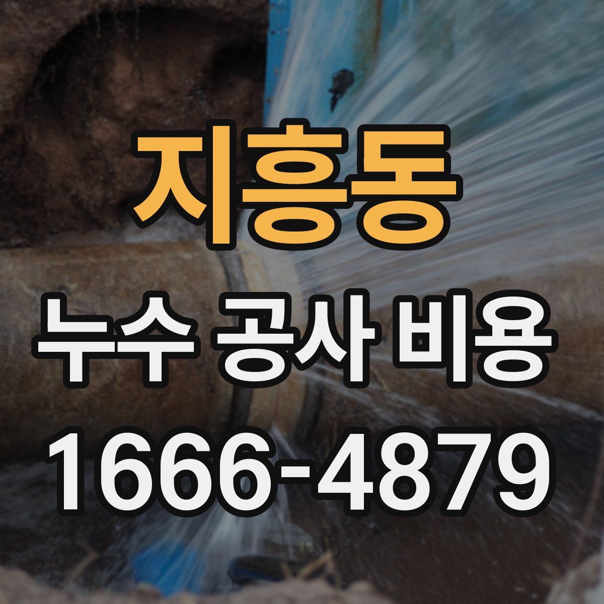 지흥동 누수 공사 비용