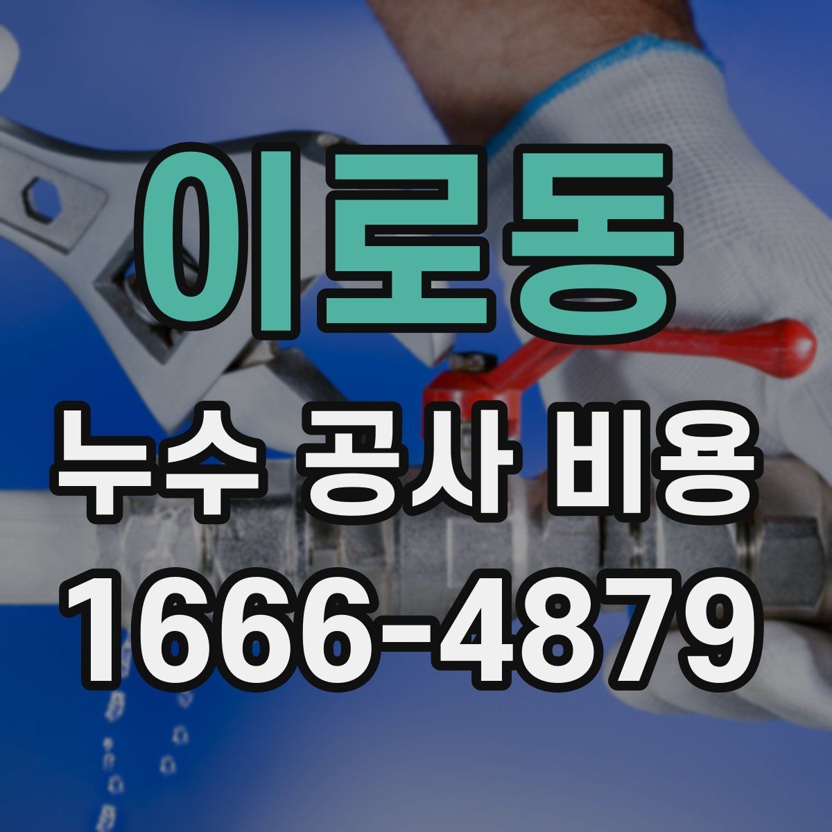 이로동 누수 공사 비용
