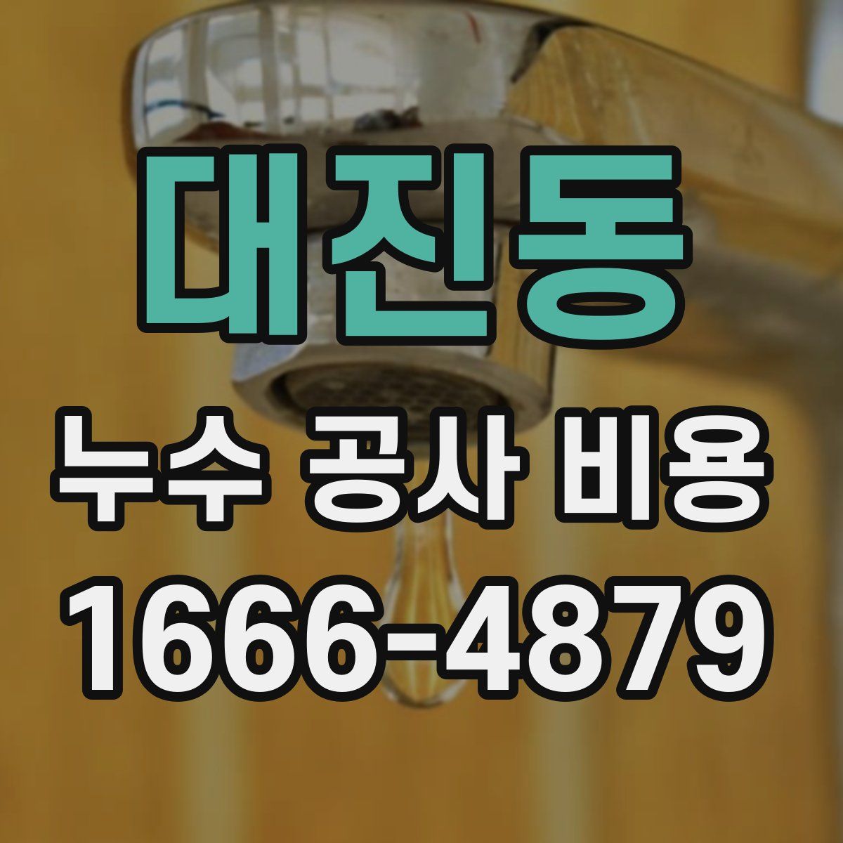 대진동 누수 공사 비용