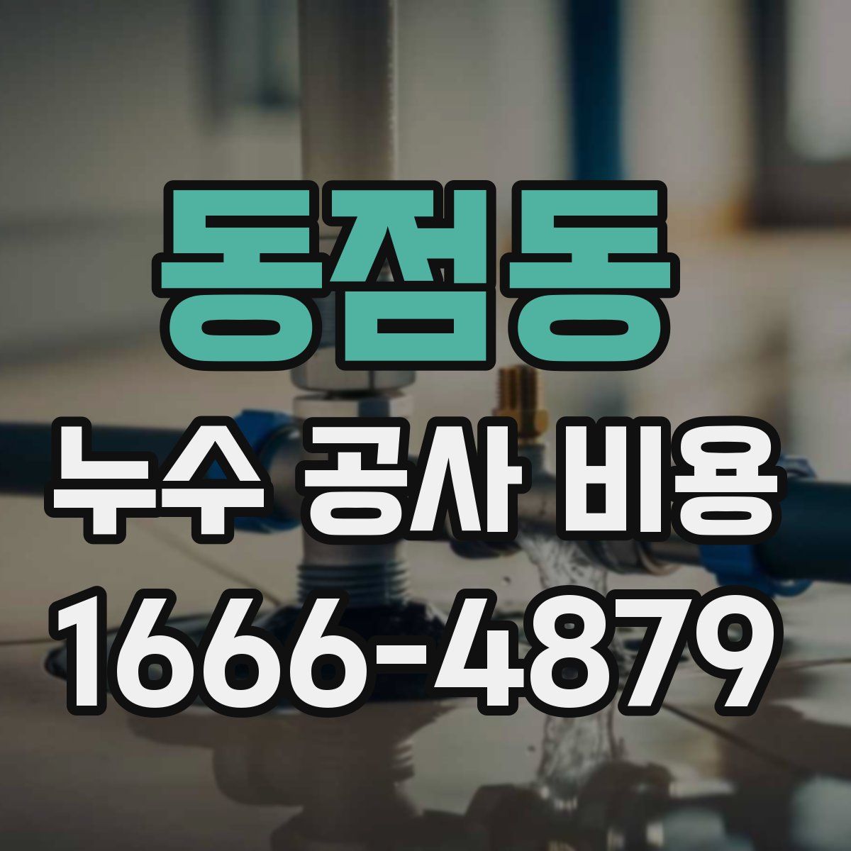 동점동 누수 공사 비용