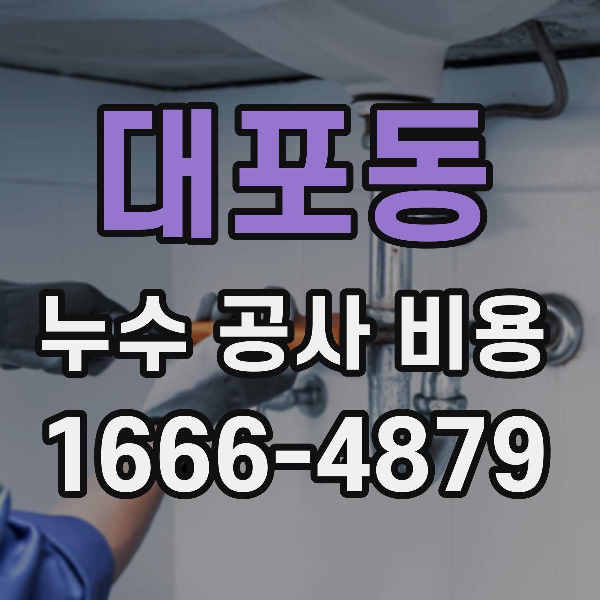 대포동 누수 공사 비용