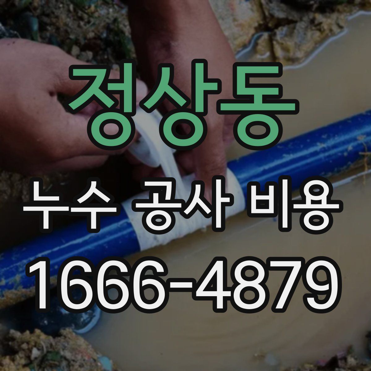 정상동 누수 공사 비용