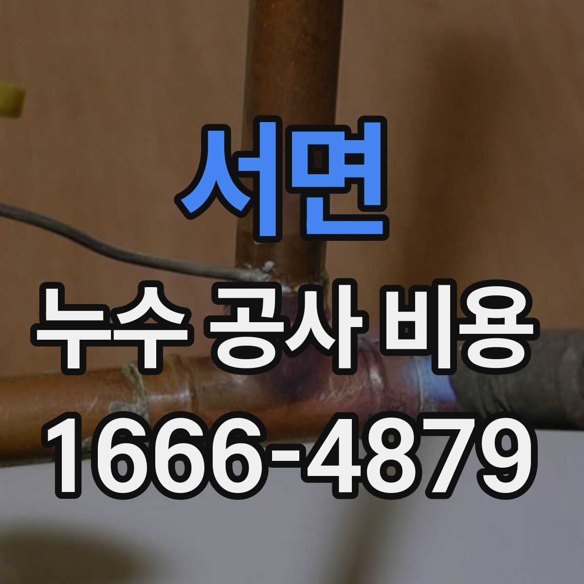 서면 누수 공사 비용