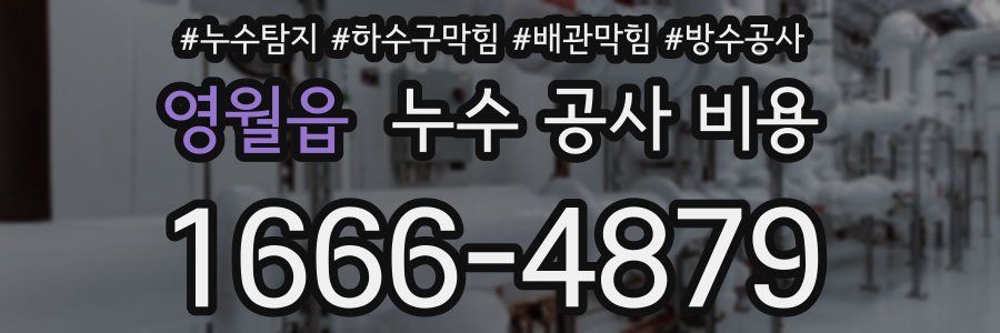 영월읍 누수 공사 비용
