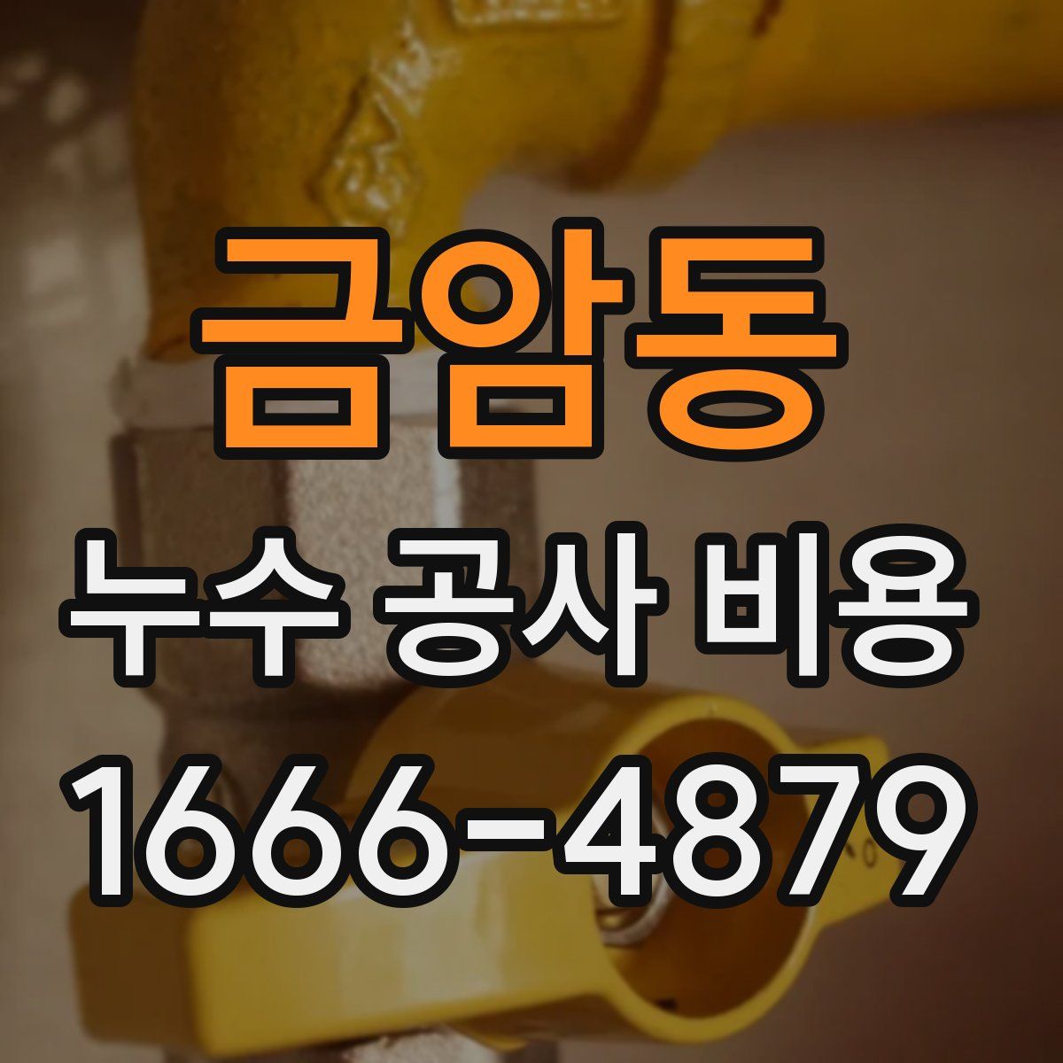 금암동 누수 공사 비용