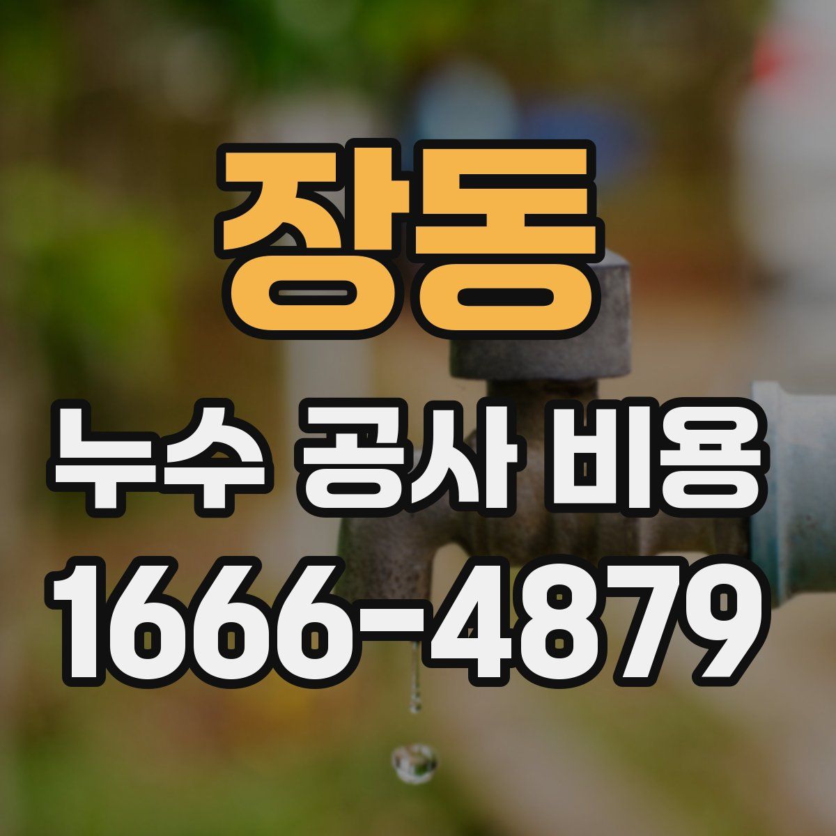 장동 누수 공사 비용
