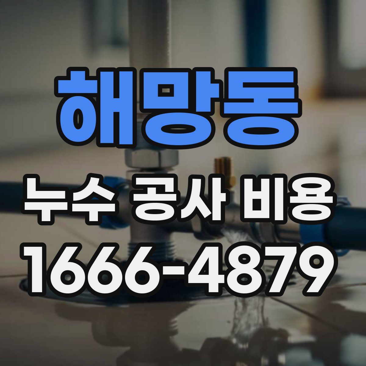해망동 누수 공사 비용