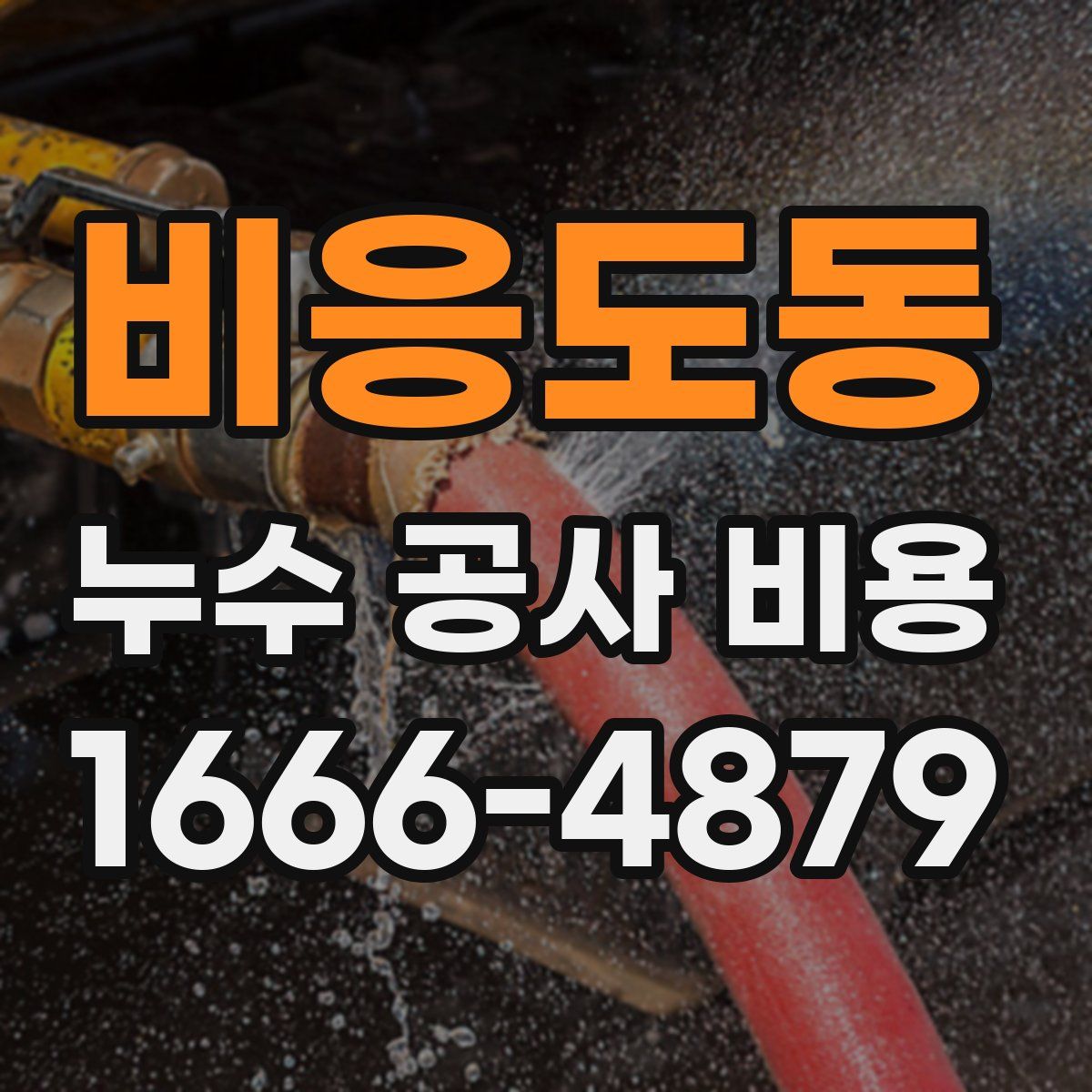 비응도동 누수 공사 비용