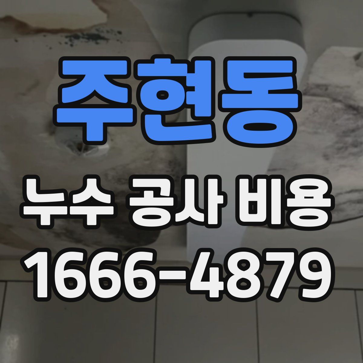 주현동 누수 공사 비용