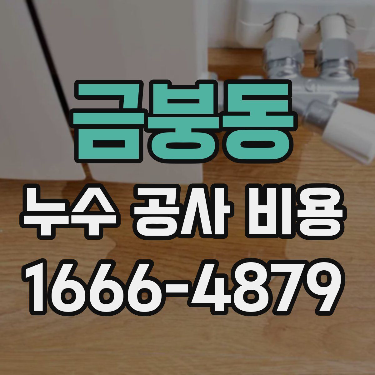 금붕동 누수 공사 비용