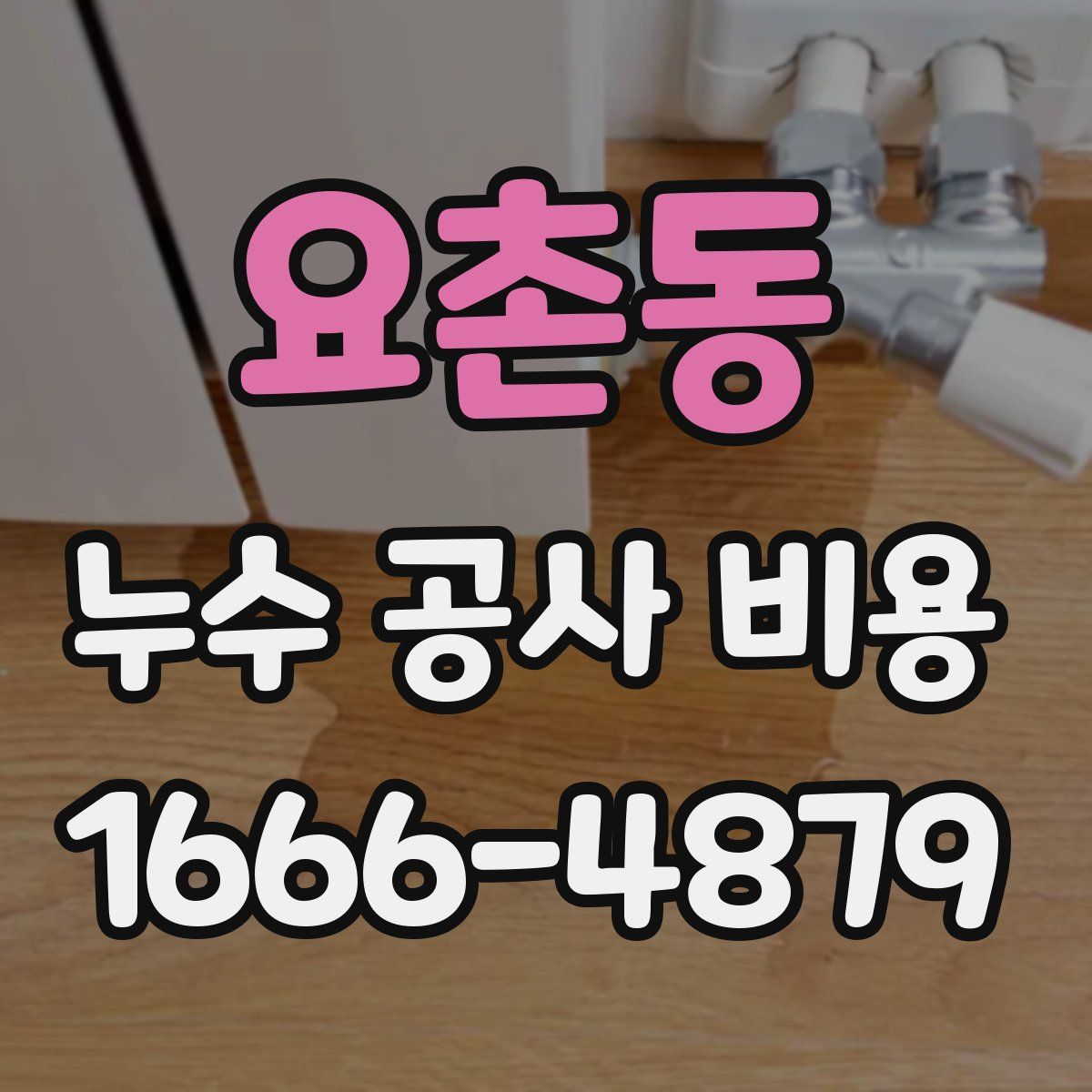 요촌동 누수 공사 비용