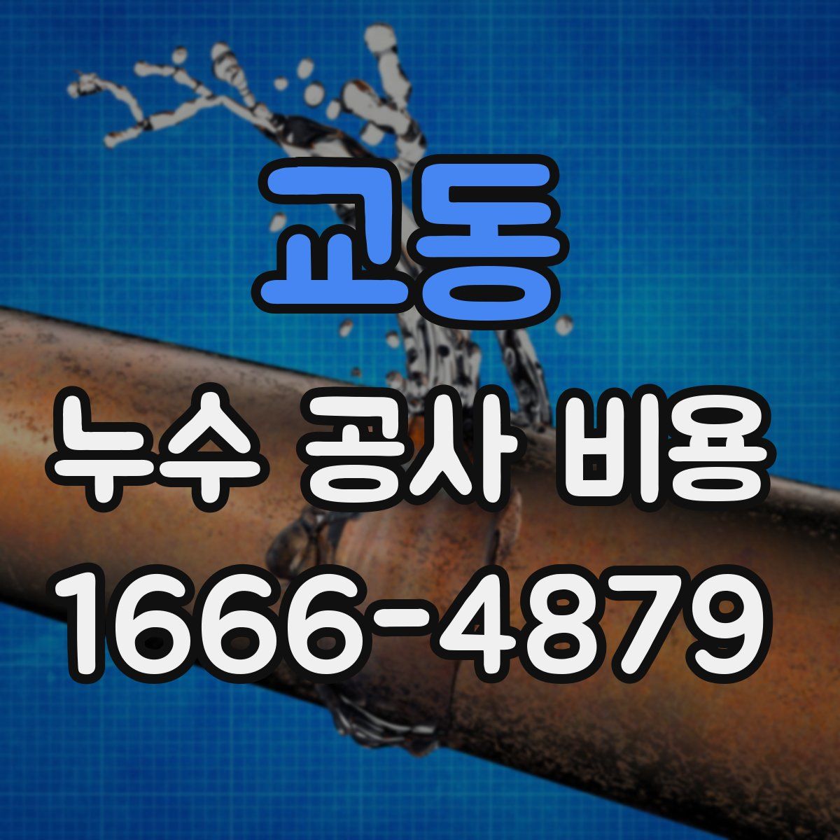 교동 누수 공사 비용