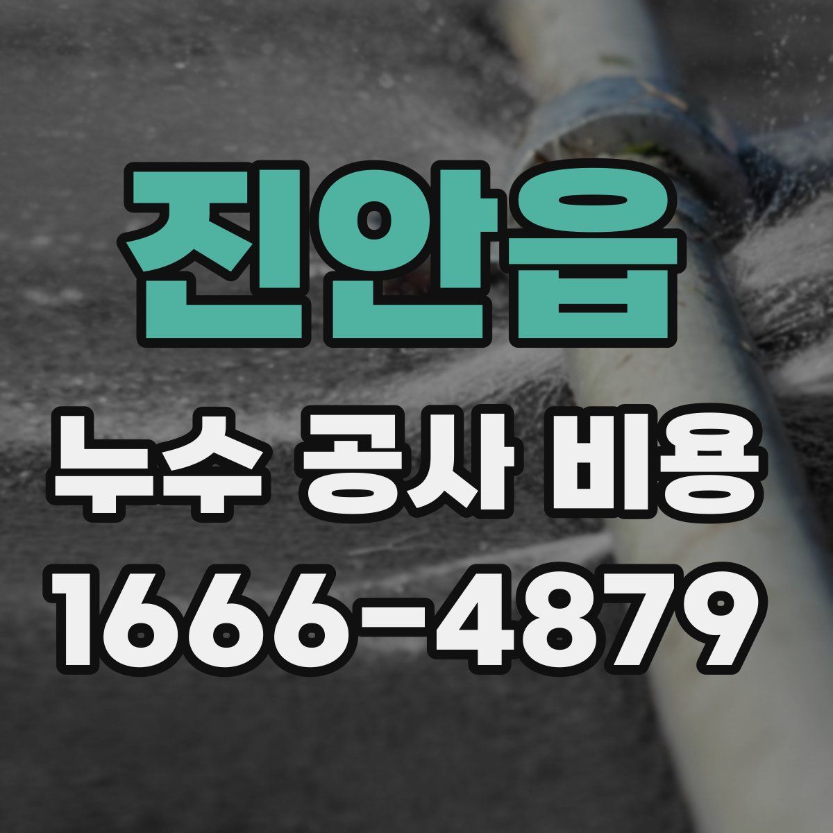 진안읍 누수 공사 비용