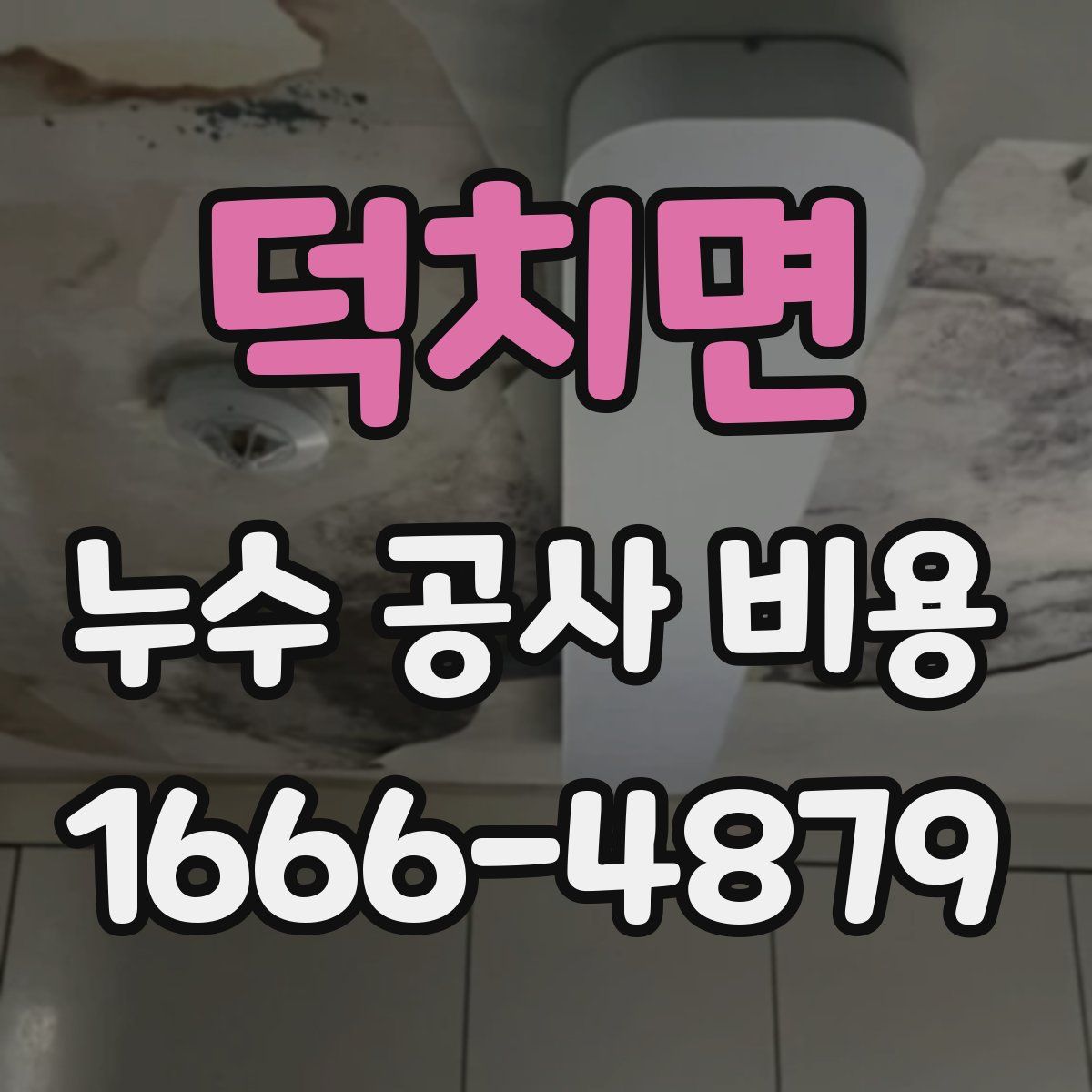 덕치면 누수 공사 비용