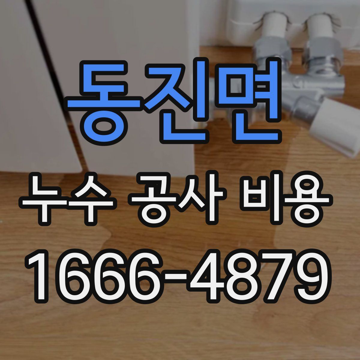 동진면 누수 공사 비용