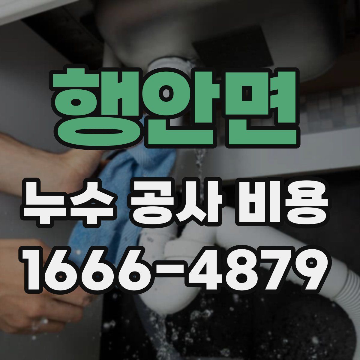 행안면 누수 공사 비용