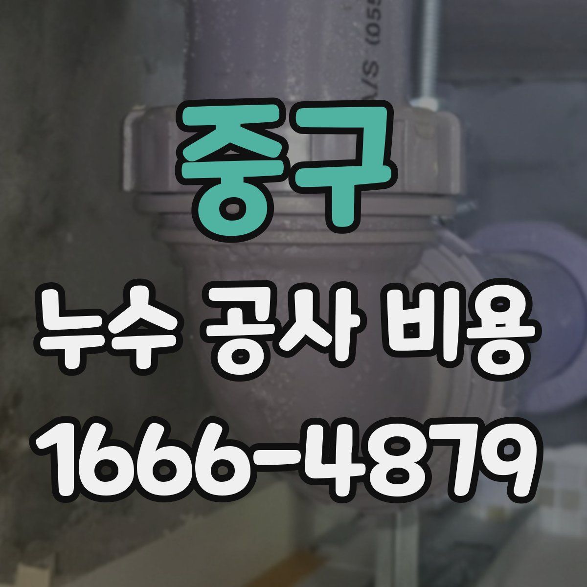 중구 누수 공사 비용
