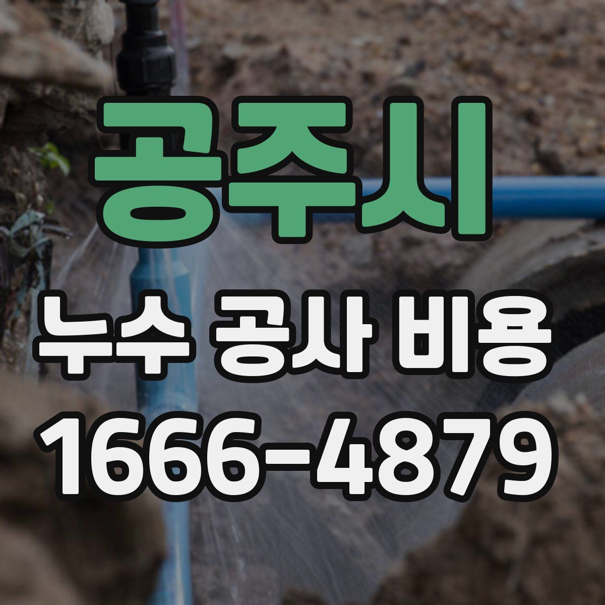 공주시 누수 공사 비용