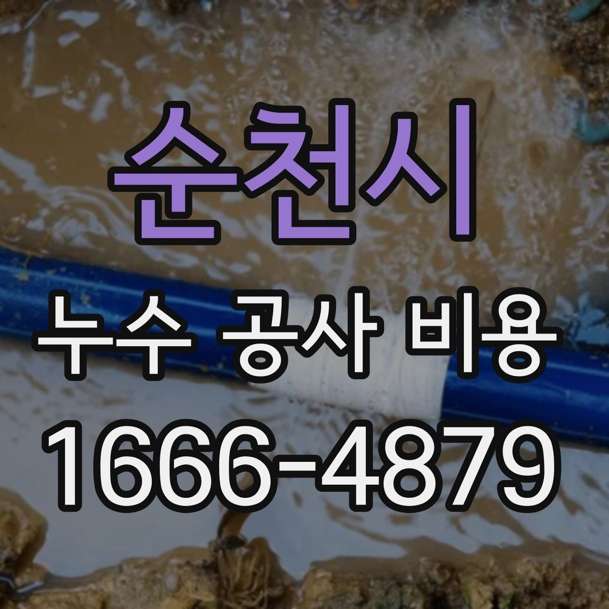 순천시 누수 공사 비용