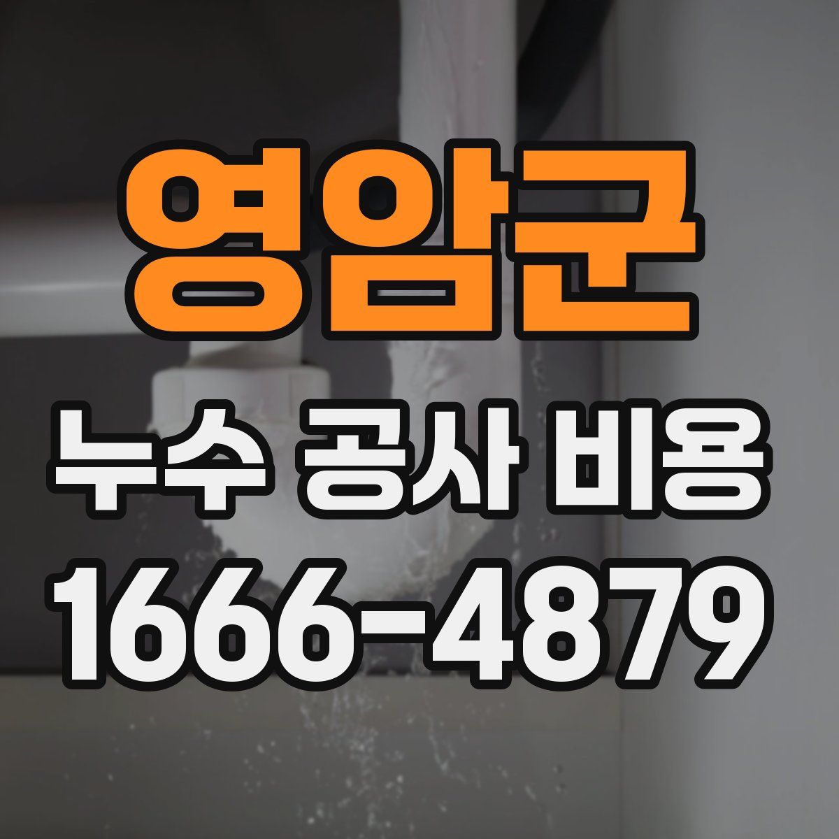 영암군 누수 공사 비용