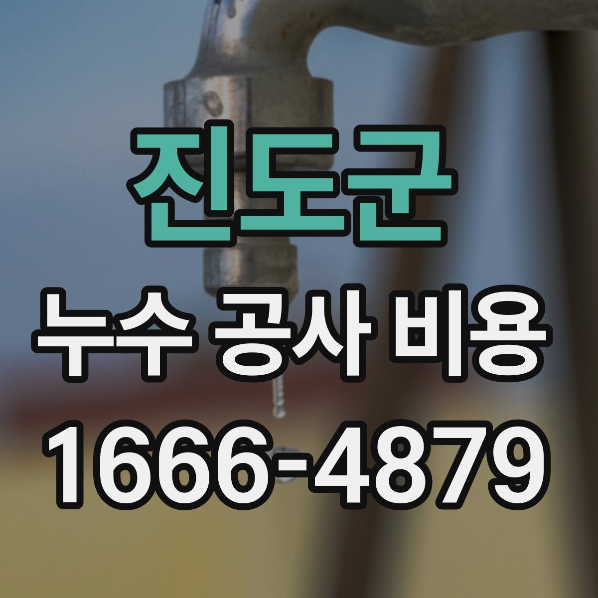 진도군 누수 공사 비용