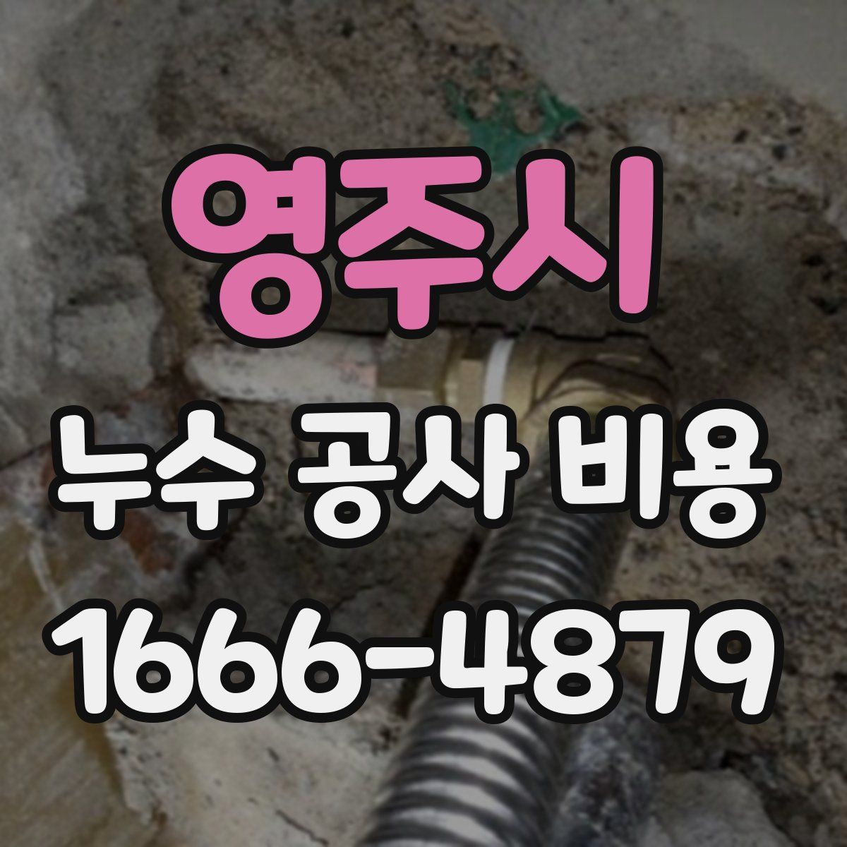 영주시 누수 공사 비용