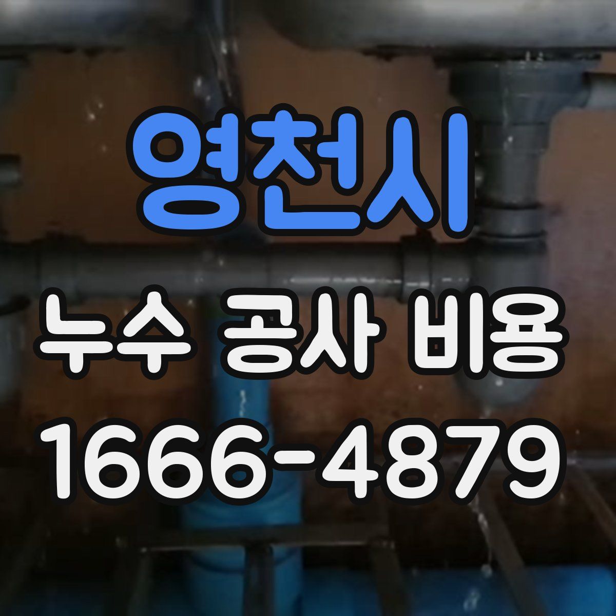 영천시 누수 공사 비용