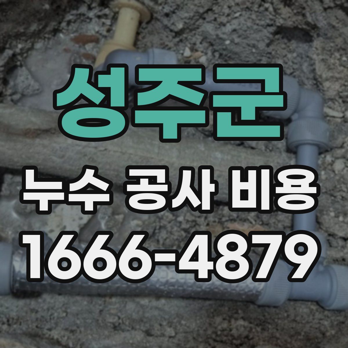 성주군 누수 공사 비용