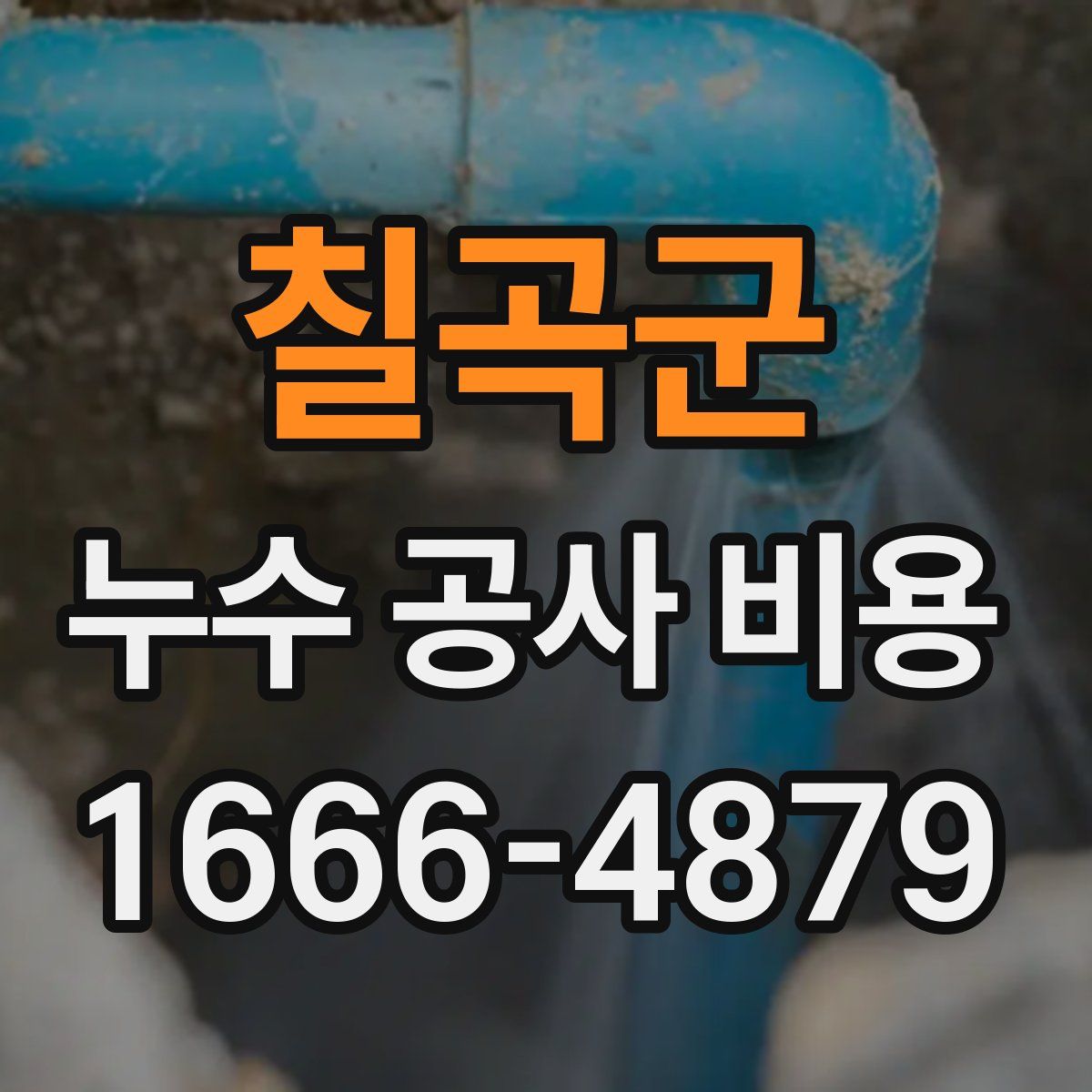 칠곡군 누수 공사 비용