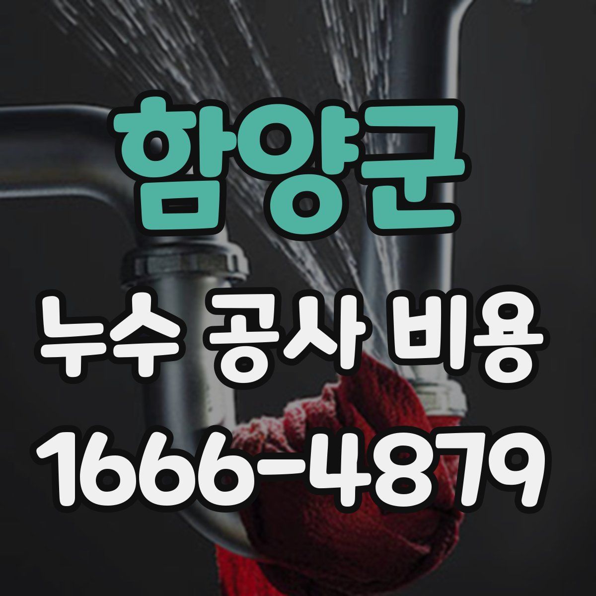 함양군 누수 공사 비용