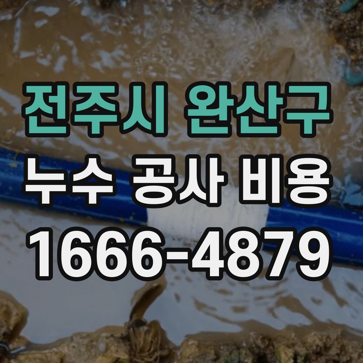 전주시 완산구 누수 공사 비용