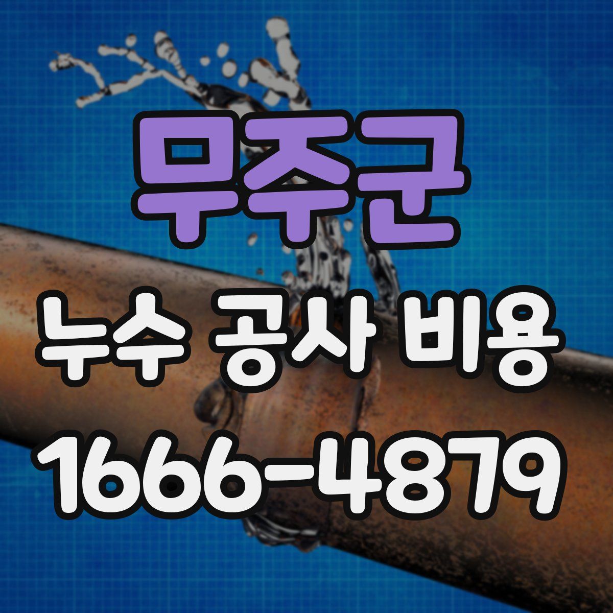 무주군 누수 공사 비용