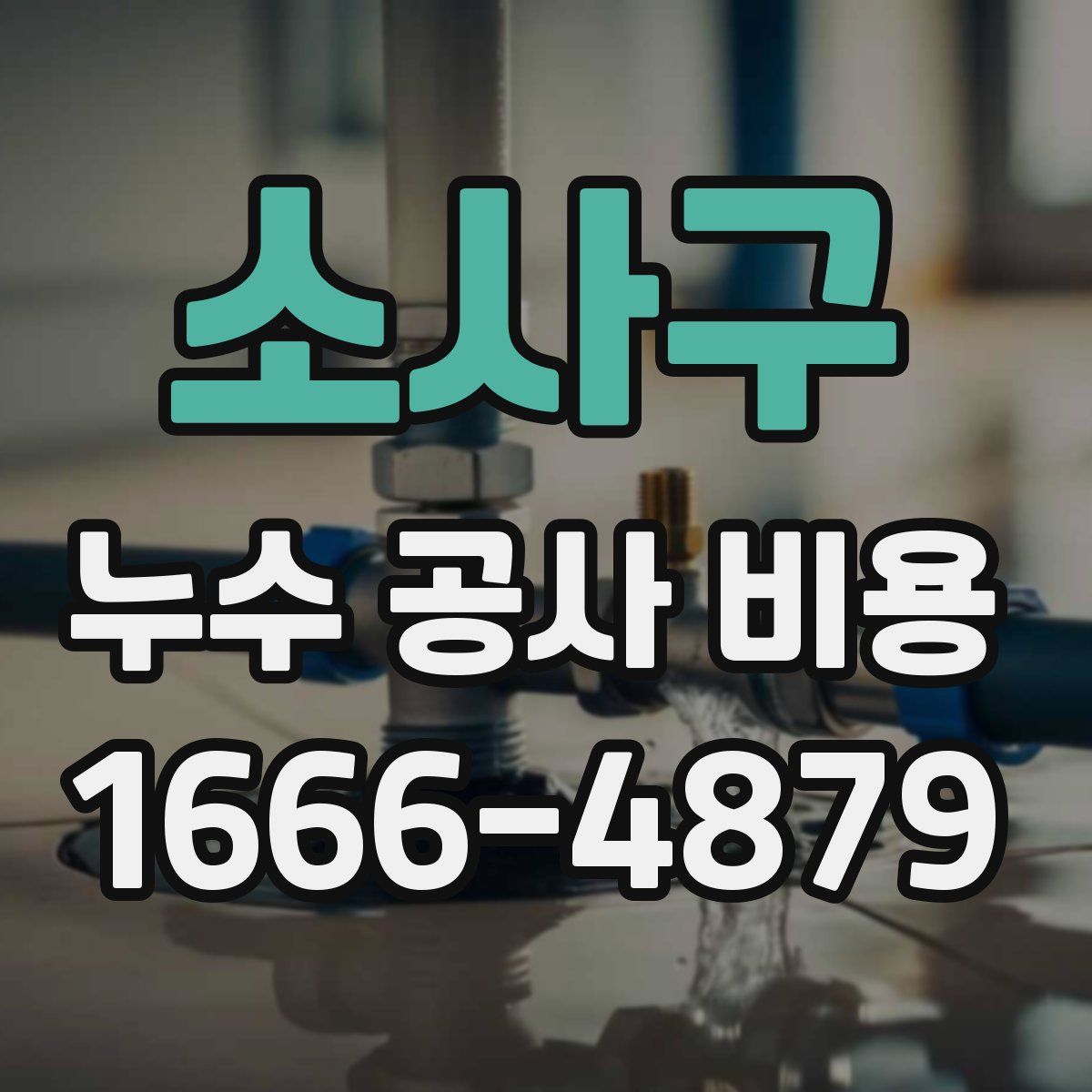 소사구 누수 공사 비용